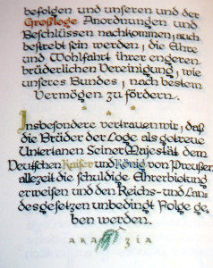Stiftungsurkunde 4