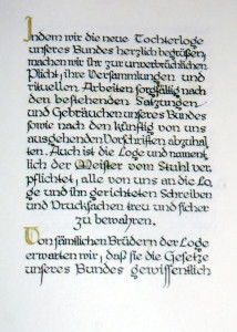 Stiftungsurkunde 3